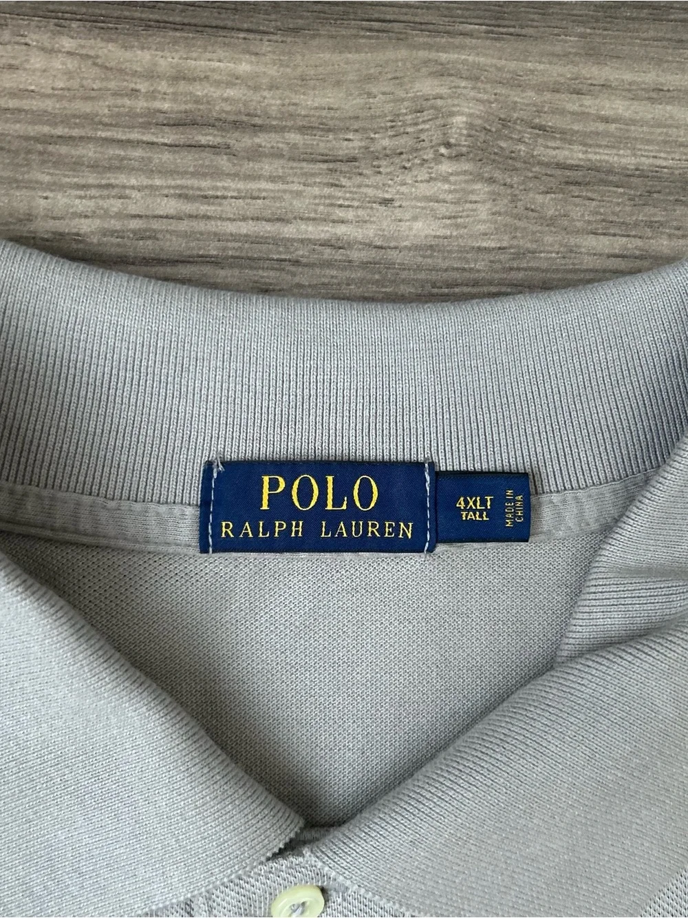 Polo Ralph Lauren Short Sleeve Polo Shirt Mens Size 4XLT Blue Pony